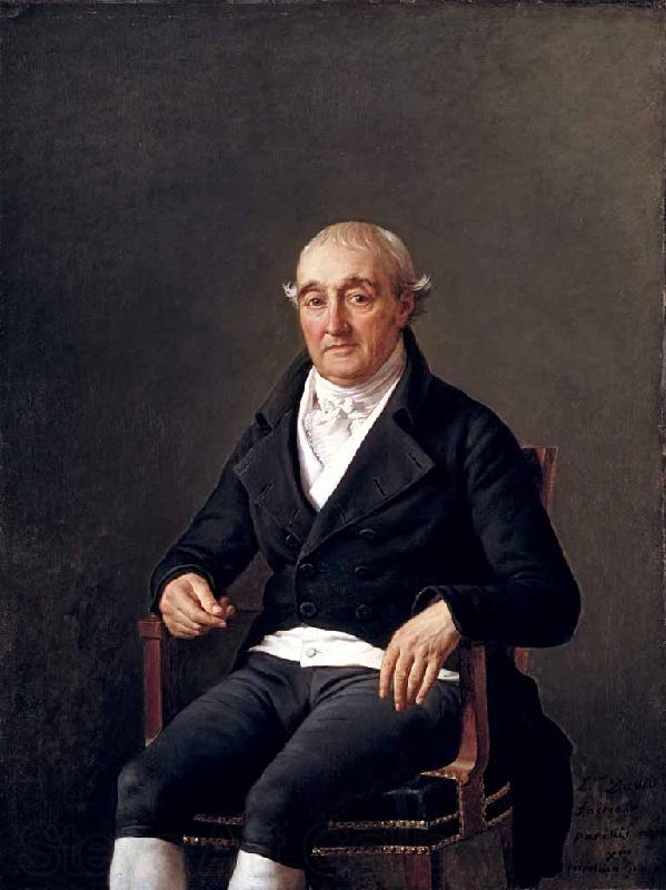 Jacques-Louis David Portrait of Cooper Penrose Norge oil painting art
